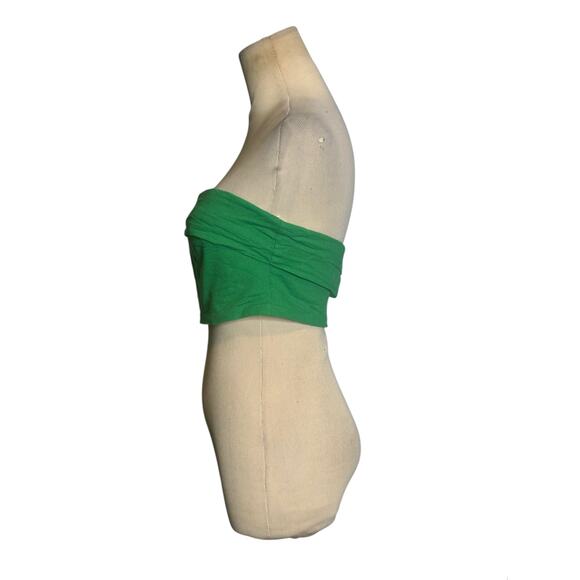 Princes Polly vibrant green bandeau strapless top size 4 - Picture 11 of 12